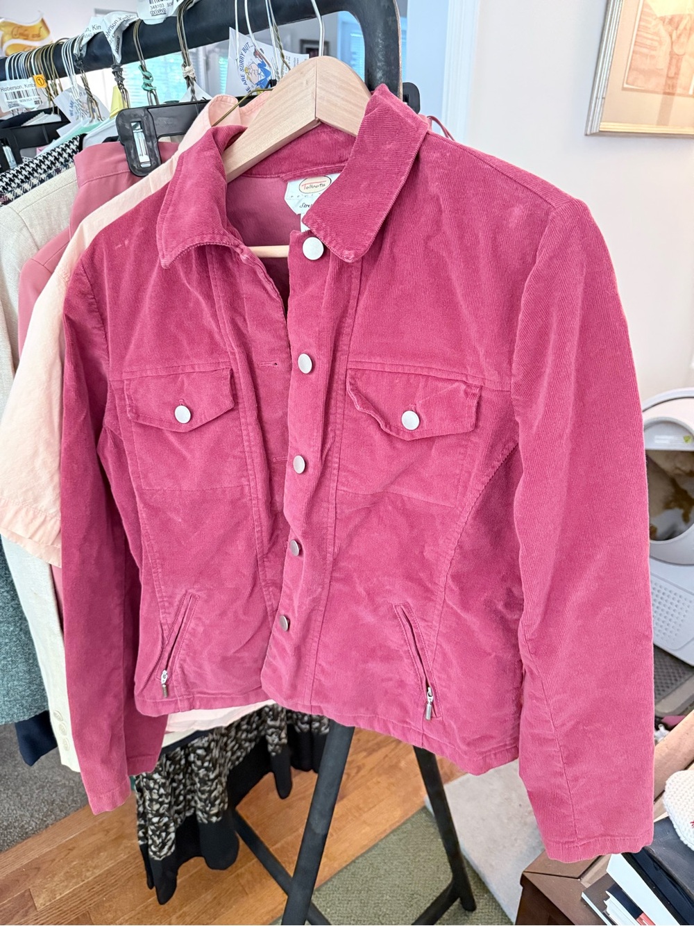 Talbots Corduroy Jacket - Pink